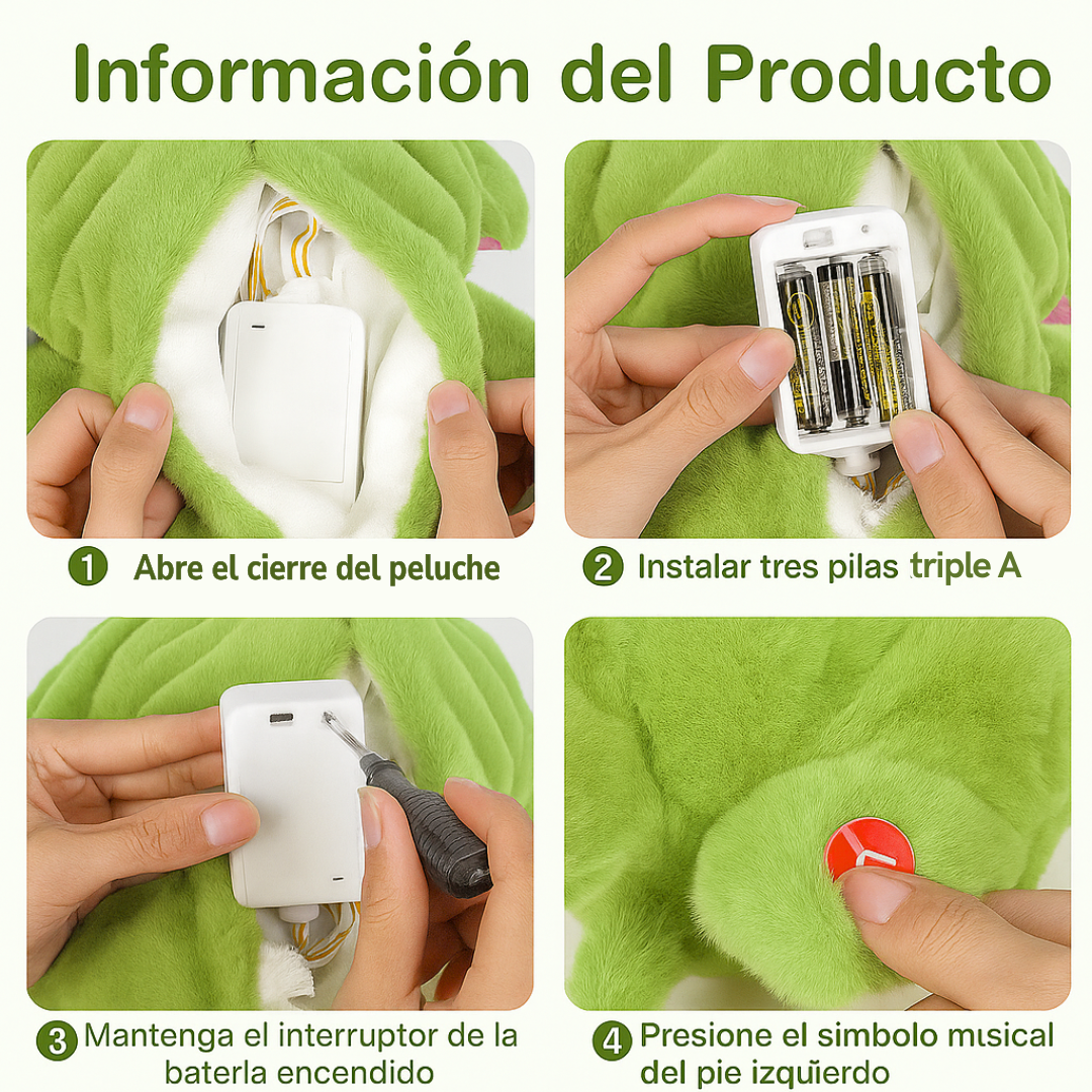 SnowyHug™ Peluche Relajante Que Respira