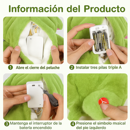 SnowyHug™ Peluche Relajante Que Respira